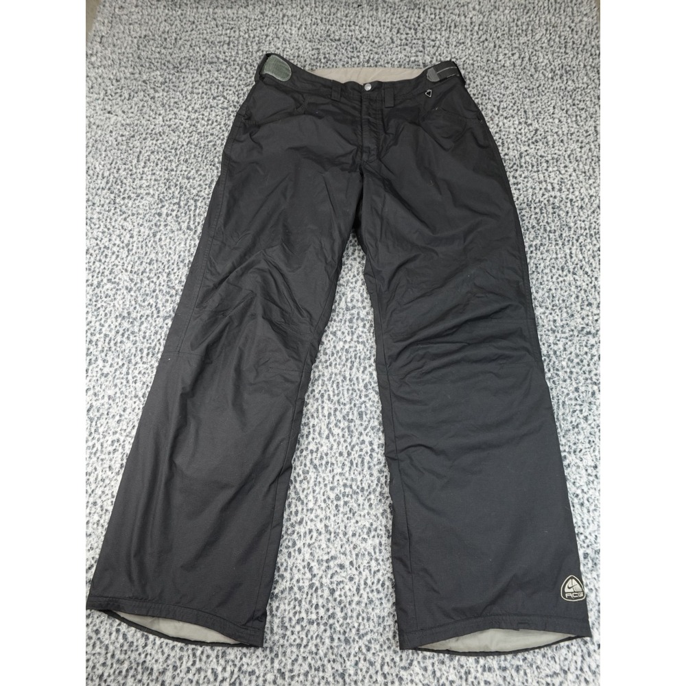 Nike ACG Snow Pants Mens XL Black Level 3 Outer Layer Technical Winter Trousers
